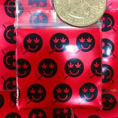 BaggiesSince1987 – 1515 Design Zip Bags METALLIC P 50 D MIX 100PCS, READ DETAILS