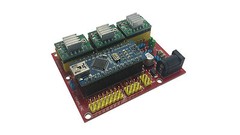 Arduino Nano CNC Shield 3-Axis A4988 Stepper Driver Board Package Kit FREE SHIP