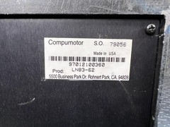 Compumotor Microstepping Drive – Low EMI LN Drive LN83-62