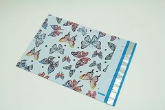 100 12×15.5 Butterfly Designer Poly Mailers Envelopes Boutique Custom Bags