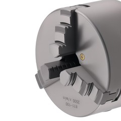 3 Jaw Lathe Chuck K11-100 100mm Self Centering 0.05mm Precision w/ Key