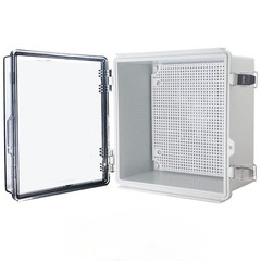 RTHIEAI Waterproof Outdoor IP67 Junction Box 13.8″x9.8″x5.9″ with Mounting