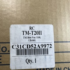 Epson TM-T20II Thermal POS Receipt Printer USB Ethernet Bluetooth 3.15 in