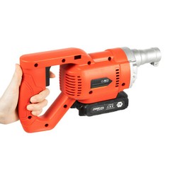 21V Cordless Battery Electric Concrete Vibrators Surface Power Trowel Portable