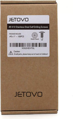 100 Pack 410 Stainless Steel Wafer Head Phillips Self Drilling Screws Sheet Meta