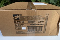 Box of 10 – 3M Hood H-410-10 / 07037(AAD) with Collar QC for PAPR , H-410 New