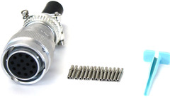 Connector | Deutsch 14 Pin Female Kit – Attachment Side (QTY 1) | SG-KIT-DT-14-F