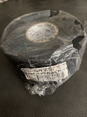 2” 10 Mil Black Pipe Wrap, 100ft roll