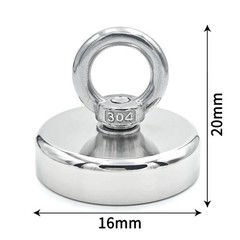 Super Strong Neodymium Fishing Magnets Heavy Duty imanes Magnet with Countersunk