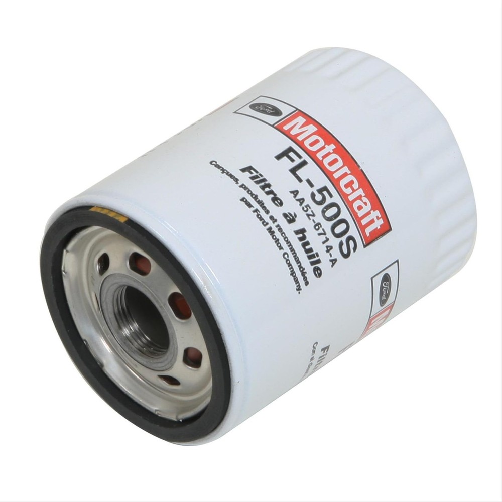 Motorcraft Engine Oil Filter – FL-500-S (OE 1 Count (Pack of 1), White