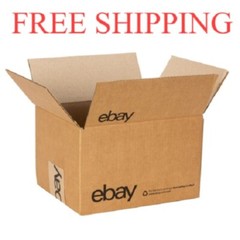 eBay-Branded Boxes With Black Color Logo 12″ x 6″ x 6″ FREE SHIPPING