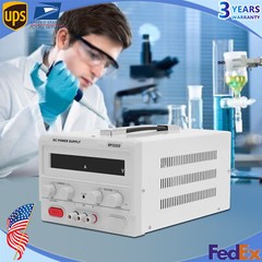 0-32V 0-20A VARIABLE LAB TEST EQUIPMENT DC POWER SUPPLY REGULATED HIGH PRECISION
