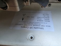 2226519 GE CONTROL CONSOLE FOR SILHOUETTE-VR