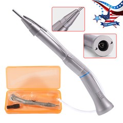 Dental 1:1 Straight Handpiece 20°Angle Head Surgical Low Speed Handpiece