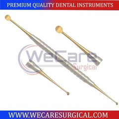Periosteal Elevator Molt 2/4 Curette GOLD Double End Dental Surgical Instruments