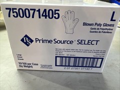 1000 Prime Source SELECT Food Service Glove Clear LARGE Blown Poly