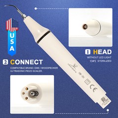 1-10 Dental scaler Handpiece HW-3H for SKYSEA EMS Cavitron tips / Wrench EA