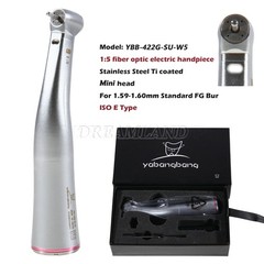 Electric Handpiece Dental 1:1 1:5 Fiber Optic Contra Angle 45° Surgical NSK type
