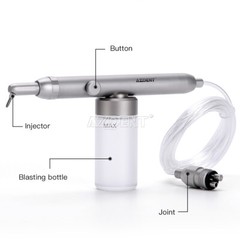 AZDENT Dental Alumina Air Abrasion Polisher Sandblasting Sandblaster Gun 4 Holes