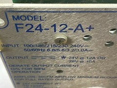 Condor F24-12-A+ Power Supply I/P 100-240V O/P 24V – 12A, 28V – 10A