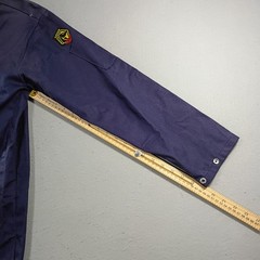 Black Stallion REVCO Flame Resistant Cotton Shop Coat Welding Lab Jacket Blue XS
