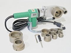 110V – 800W HDPE Pipe Fusion Welding Tool w/ Case & 1/2″ – 2″ IPS Sockets