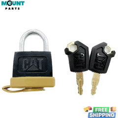 For Caterpillar CAT 5p8500 Padlock 246-2641 Padlock with 2 PCS 5P8500Keys