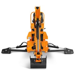 MechMaxx 8′ Tractor Backhoe Attachment With Mechanical Thumb,for 25-100HP,BH760M