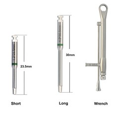 Universal Implant Screwdriver Hex Driver Hand Latch Dental Torque Wrench Adapter
