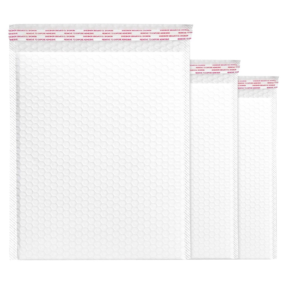 Poly Bubble Mailers Shipping Bags Envelopes 6.5″x9.25″ /9.5″x13.25″/8.5″ x11.25″