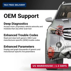 OBDLink MX+ OBD2 Bluetooth Scanner for iPhone, Android, and Windows