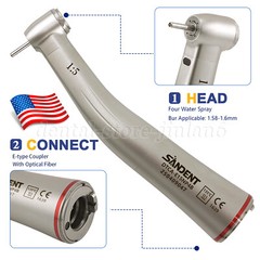 1-5 SANDENT Dental 1:5 Increasing Fiber Optic Contra Angle Handpiece Electric