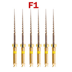 6Pcs Dental Endodontic Files X-Pro Gold Taper NITI Rotary Files 21/25/31mm SX-F3