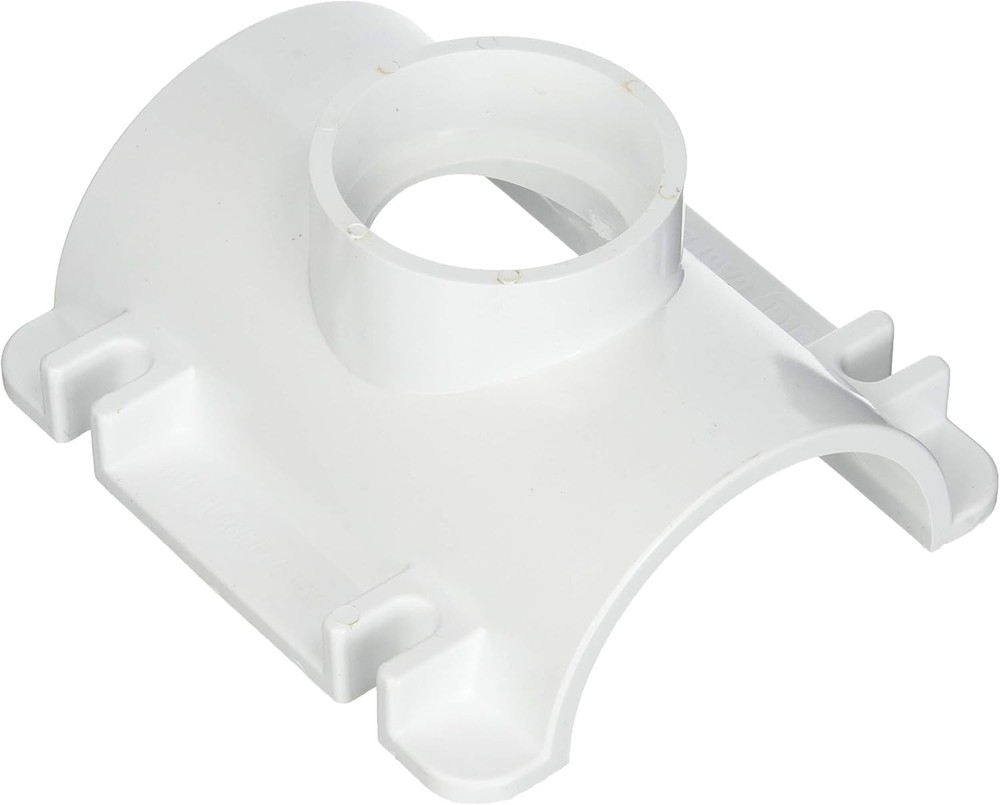 Oatey 3 in. x 2 PVC saddle tee kit 3-Inch x 2-Inch, White