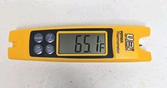 Uei PDT655 Differential Temperature Folding Pocket Thermometer, HVAC Digital