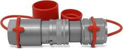 Universal Quick Disconnect Couplers for Skid Steer Loaders with High Flow Design