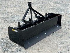 PROWORKS 60″ Box Blade 3 Point Hitch Tractor Scraper Grader 5ft USA 4 Ripper