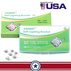 Dental Orthodontic Self-Ligating Bracket Braces Mini MBT.022 Spherical Hooks