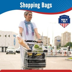 High-Efficiency 1000 Count Black Plastic Bags 11.5″ x 6.5″ x 21″ for Retail Use