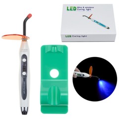 Pack of 2 Wired & Wireless 5W Curing Light Lamp 1200~2000MW/cm2 Cure Lamp USA