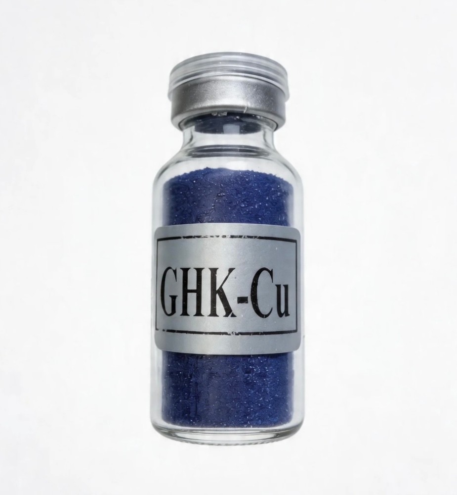 GHK-Cu Copper Peptide Powder, CAS 130120-57-9, GHK Purity By HPLC ≥ 99%, 5 grams