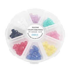 Dental / Hygienist Instrument Silicone Color Code Rings Bands Autoclavable 135ºC