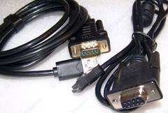 1x Bundle FTDI USB & HP48 Serial DB9 Cable for HP 48GX 48G+ 48G 48SX 48S + CD