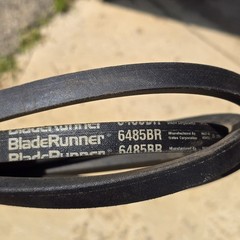 Gates 6485BR BladeRunner Power Equipment Accessory Drive Belt, 21/32″ X 133-3/8″