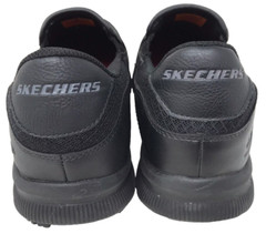 Skechers Women’s Work Relaxed Fit Nampa Annod SR Slip On Shoes Blk Size:11 185F