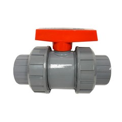 New Sch 80 CPVC 1-1/2” True Union Ball Valve Full Port Socket Connect