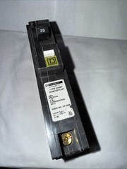 NEW Square D HOM HOM120PCAFI 1 Pole 20 Amp 120V Arc Fault AFCI Circuit Breaker
