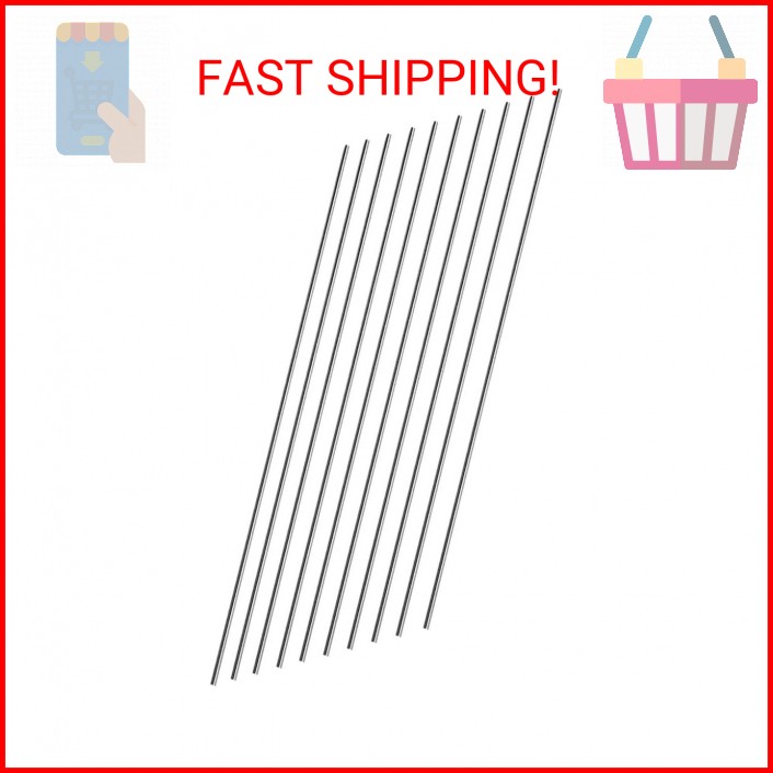 16 inches Long 1/8″(3.17) Diameter 304 Stainless Steel Solid Round Rod for，Metal