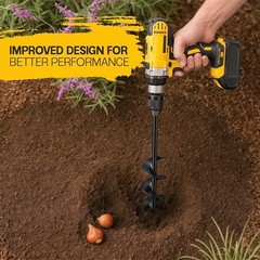 Garden Auger Drill Bit for Planting 1.6×16.5 Inch – Umbrellas and Fences Auger P