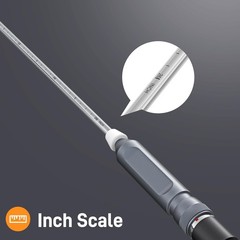 Rifle Borescope with 26-Inch Rigid Steel Probe & Lights, 0.2-Inch Diameter Size